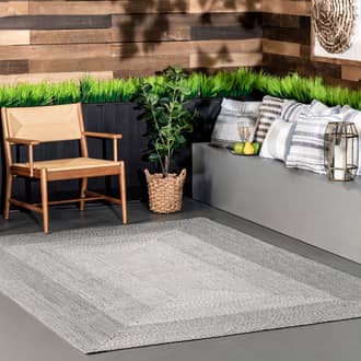 Braided Gradience Indoor/Outdoor Rug secondary image