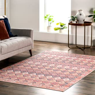 Marie Washable Tiled Rug secondary image