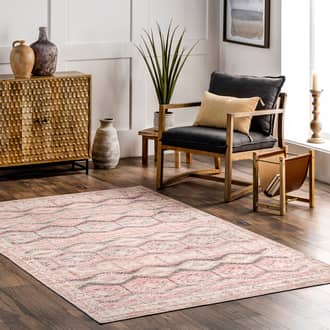 5' x 8' Sheila Washable Kaleidoscope Rug secondary image