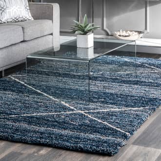 Diamond Trellis Shag Rug secondary image