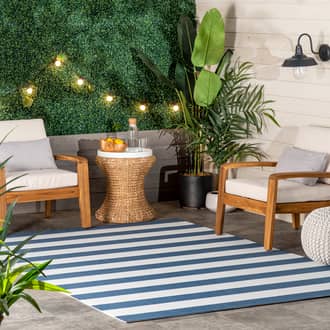 Magnolia Striped Indoor/Outdoor Rug secondary image