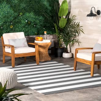 Magnolia Striped Indoor/Outdoor Rug secondary image