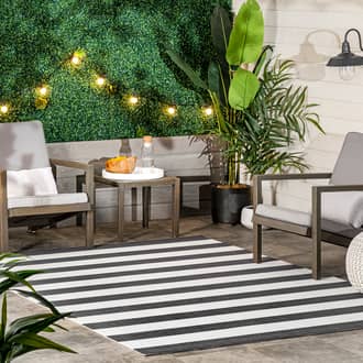 Magnolia Striped Indoor/Outdoor Rug secondary image