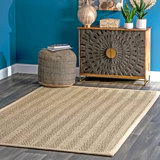 Seagrass Herringbone Rug secondary image