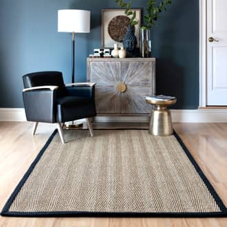 Seagrass Herringbone Rug secondary image