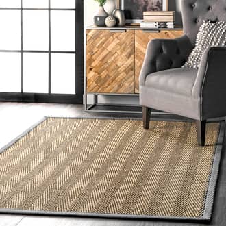 Seagrass Herringbone Rug secondary image