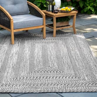 Braided Texture Indoor/Outdoor Rug secondary image