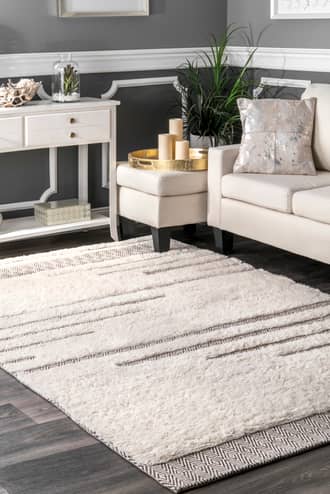 Textured Diamond Rug secondary image