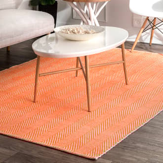 Herringbone Cotton Flatwoven Rug secondary image
