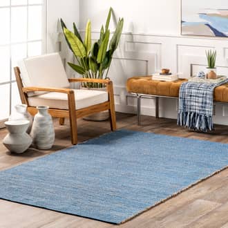 Handwoven Jute-Blend Rug secondary image
