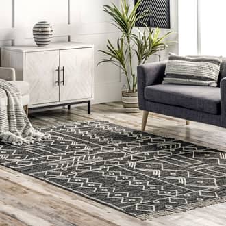 Kiki Tasseled Geometric Rug secondary image