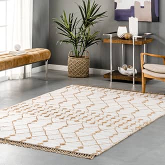Vivianna Jute-Blend Trellis Rug secondary image