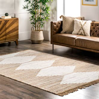 Ahava Jute-Blend Tasseled Rug secondary image