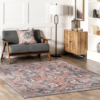 Bonnie Washable Medallion Rug secondary image