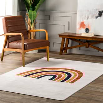 Anete Kids Washable Rainbow Rug secondary image