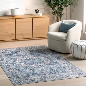 7' x 9' Ailish Botanical Washable Rug secondary image