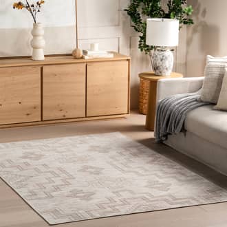 Astrid Geometric Washable Rug secondary image