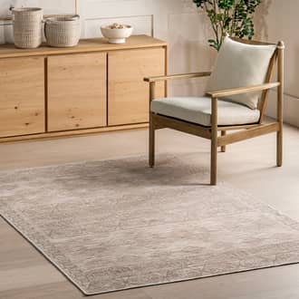 Elin Geometric Washable Rug secondary image