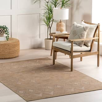 Ellinor Geometric Washable Rug secondary image