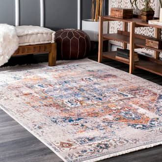 Fringed Medallion Rug secondary image