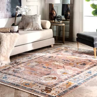 Distressed Foliage Rug secondary image