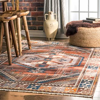 Temporal Medallion Tassel Rug secondary image