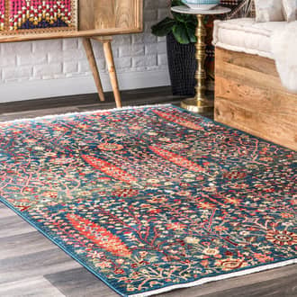 Floral Fringed Rug secondary image