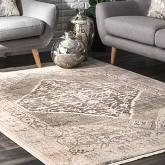 Gothica Medallion Fringe Rug secondary image