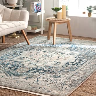 Fringed Medallion Rug secondary image