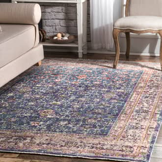 Faint Garden Fringe Rug secondary image