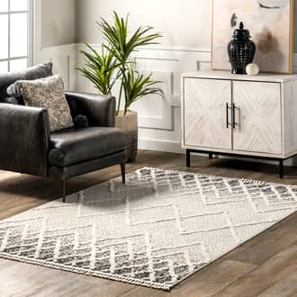 Henrietta Ombre Trellis Rug secondary image