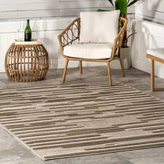 Marlena Indoor/Outdoor Banded Rug secondary image