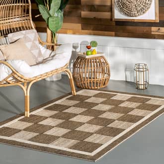 Solana Indoor/Outdoor Checkerboard Rug secondary image