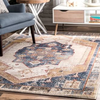 Glossy Medallion Rug secondary image