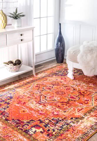 9' x 12' Center Medallion Rug secondary image