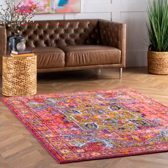 5' 3" x 7' 7" Cartouche Medallion Rug secondary image