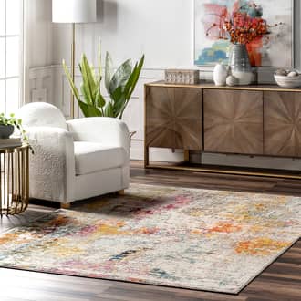 9' x 12' Clouded Impressionism Rug secondary image