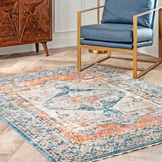 5' 3" x 7' 3" Petalled Medallion Rug secondary image