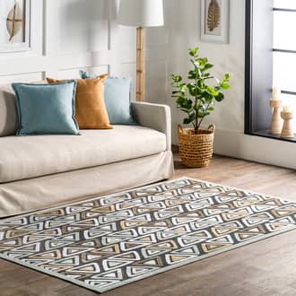 Meggie Washable Tiled Rug secondary image