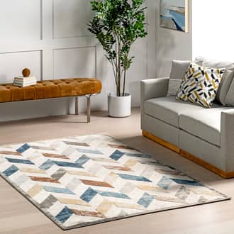 Andy Washable Zig Zag Rug secondary image