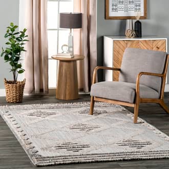 Orla Raised Lattice Rug secondary image