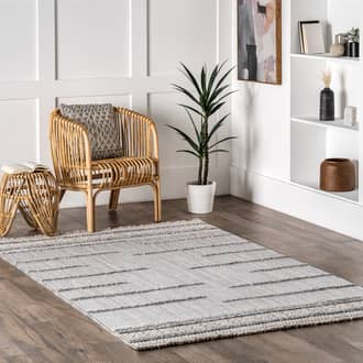 Uma Parallel Lines Rug secondary image