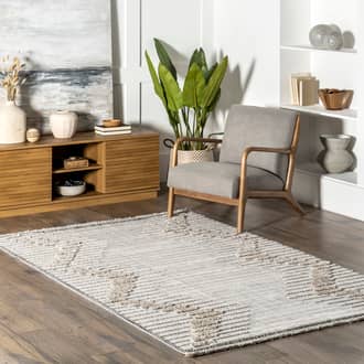 Hilda Textured Zig Zag Rug secondary image