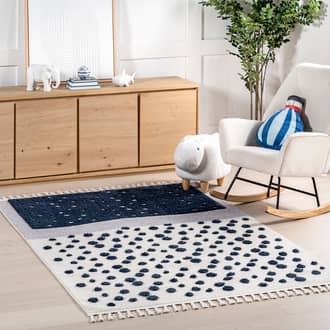 Neilla Wintry Tasseled Kids Rug secondary image