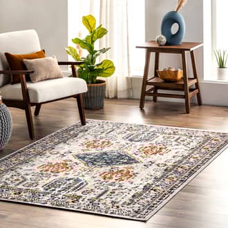 Victoria Medallion Washable Rug secondary image