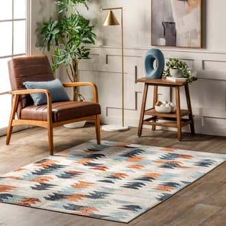 Brenna Washable Aztec Rug secondary image