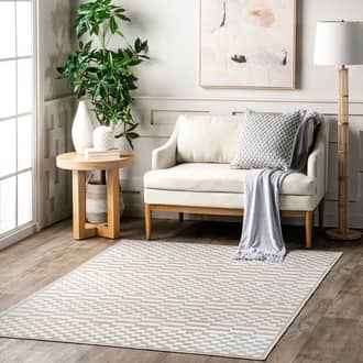 Kallie Washable Tiled Rug secondary image