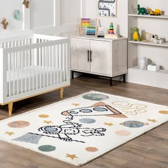 Rasha Kids Astronauts In Space Rug secondary image