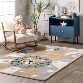 Raelyn Kids Circus Lion Rug secondary image