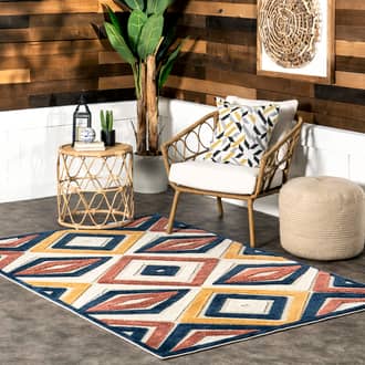 Jacinta Indoor/Outdoor Kaleidoscope Diamonds Rug secondary image